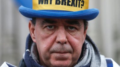 Brexit: Steve Bray vows to carry on 'Mr Stop Brexit' protest