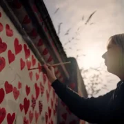 A Wall of Hearts: The guardians of the Covid memorial