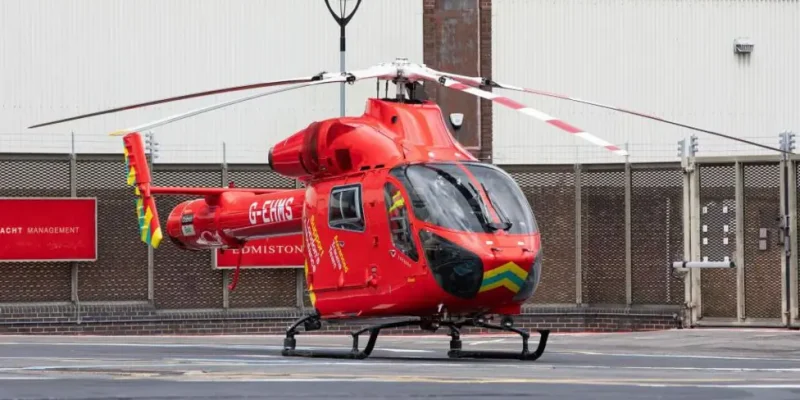 London's Air Ambulance demand at 'highest ever'