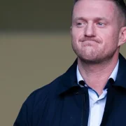 Tommy Robinson denies refusing to leave antisemitism march in London
