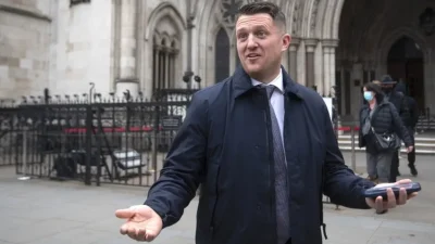 Tommy Robinson fails to appear at High Court finances hearing