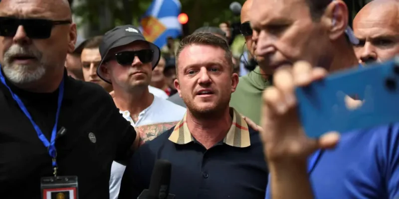 Tommy Robinson leaves UK on eve of court case